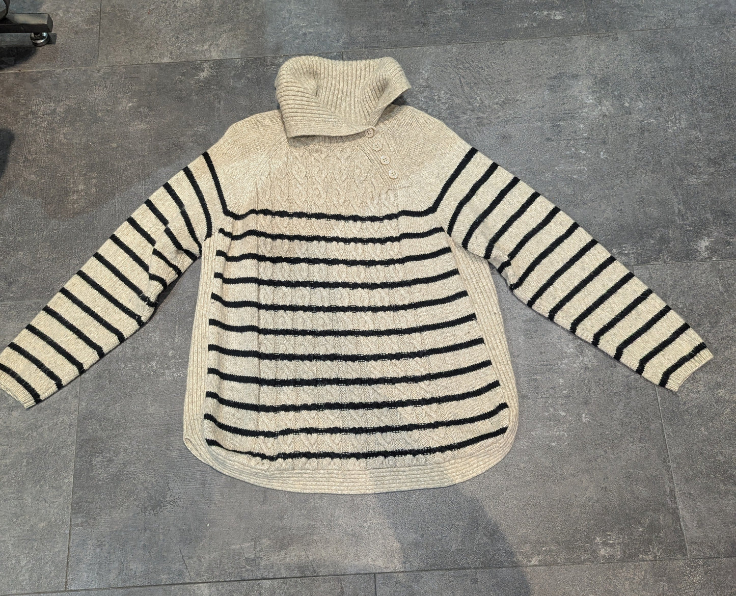 Mock Ribbed Sweater
