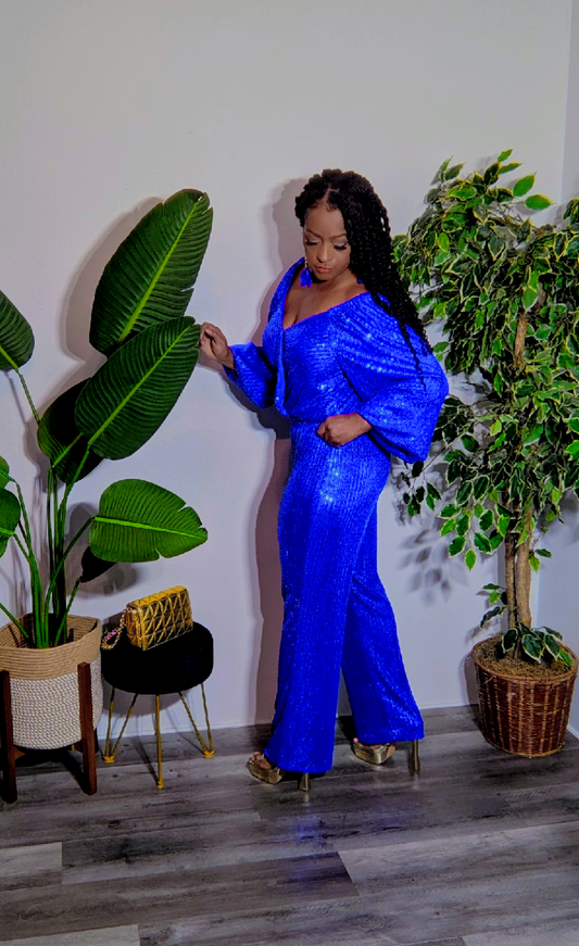 Bella Sequin 2pc Pant-Set