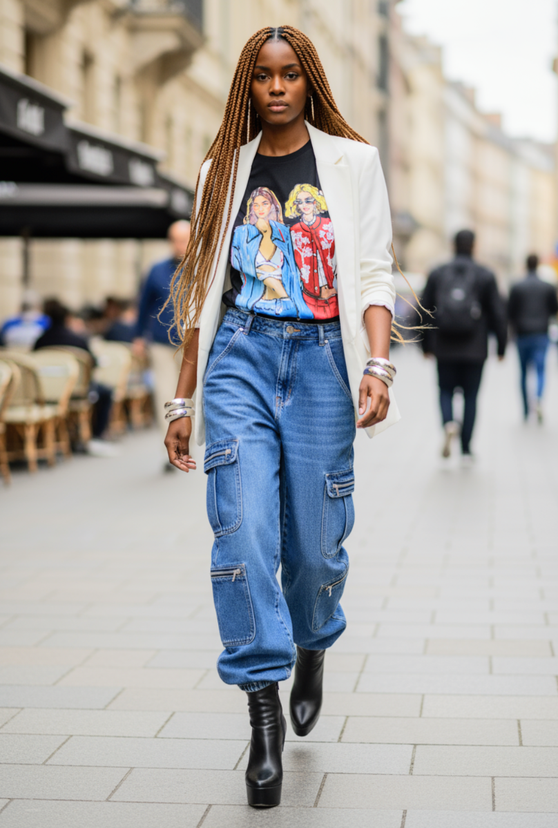 My Sis Jeweled Tee Black or White