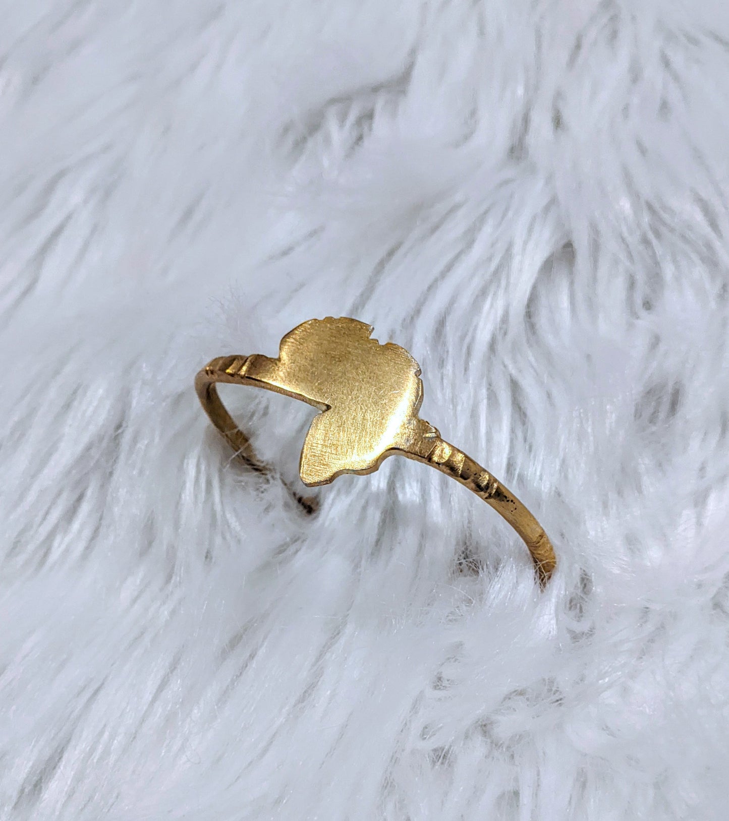 Brass Africa Bracket (unisex)
