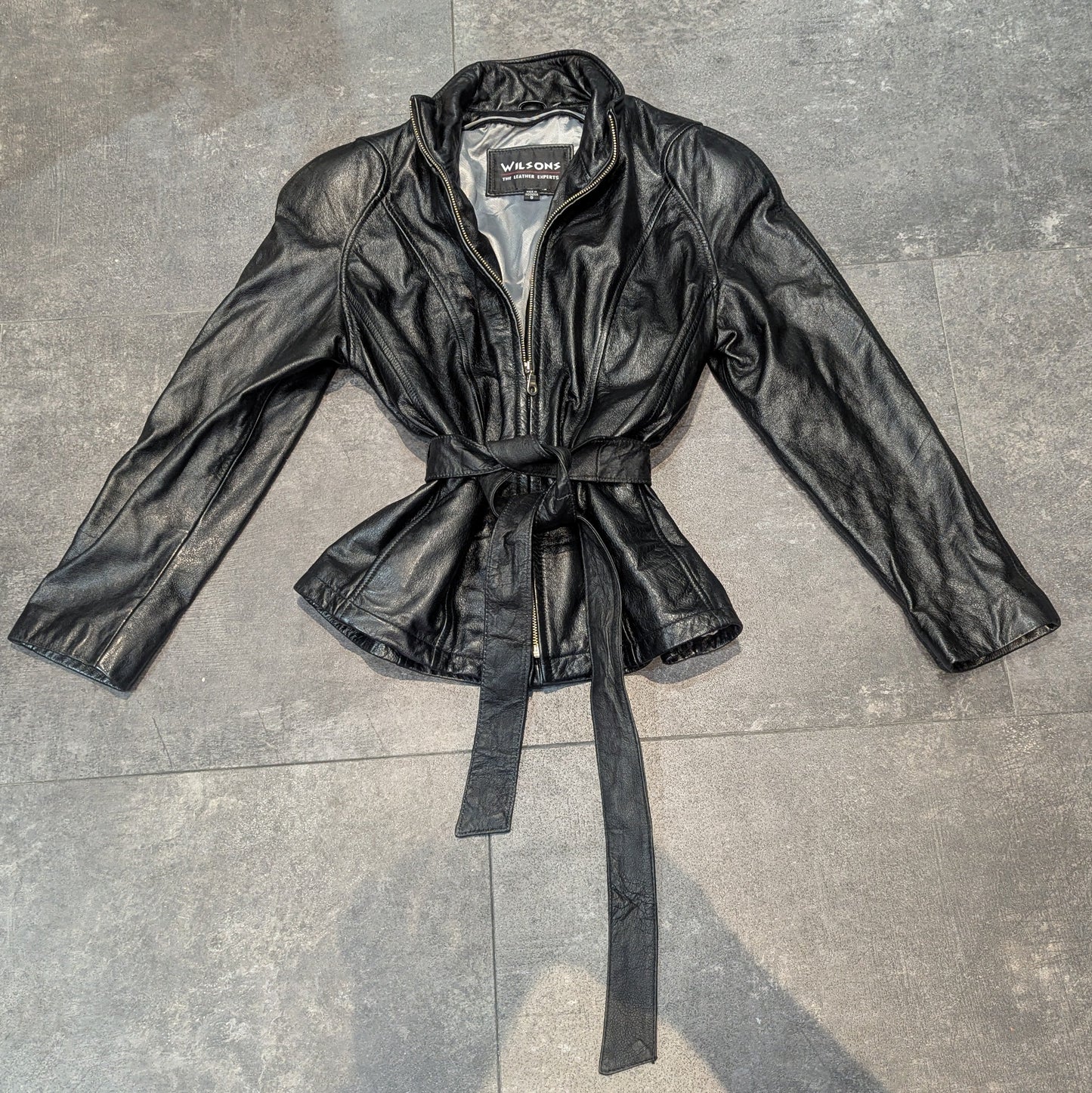 Wilson Brand Leather Coat