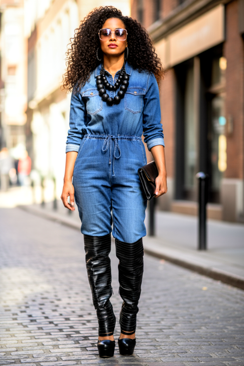 Sally Platform Leather Boot ZIGGY BRAND