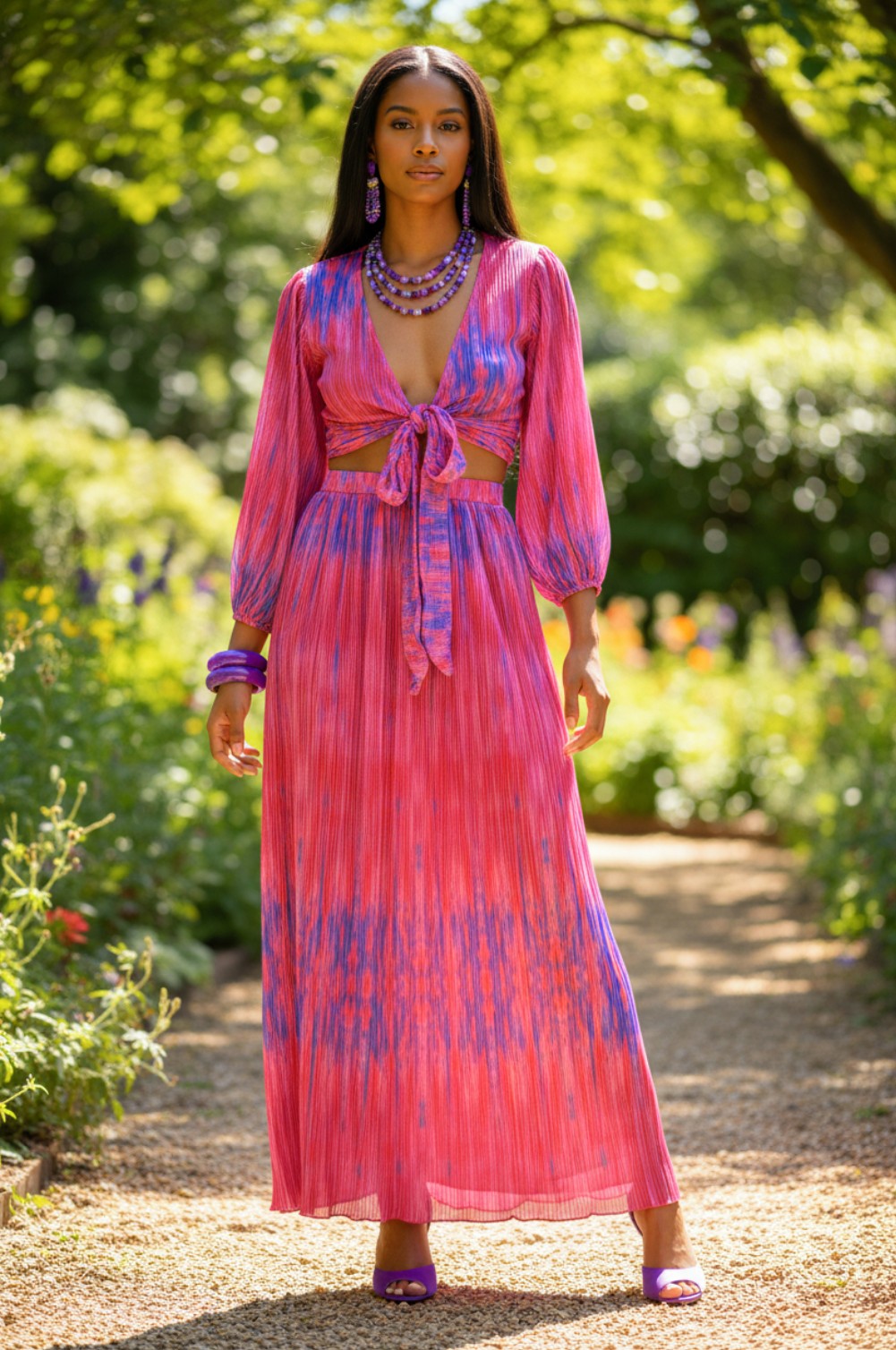 2pc Ombre Color Set One Size Fit(S-XL)