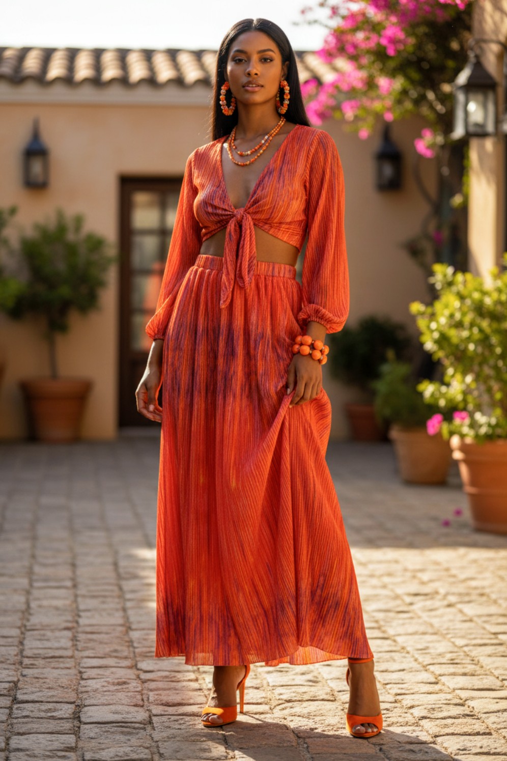 2pc Ombre Color Set One Size Fit(S-XL)