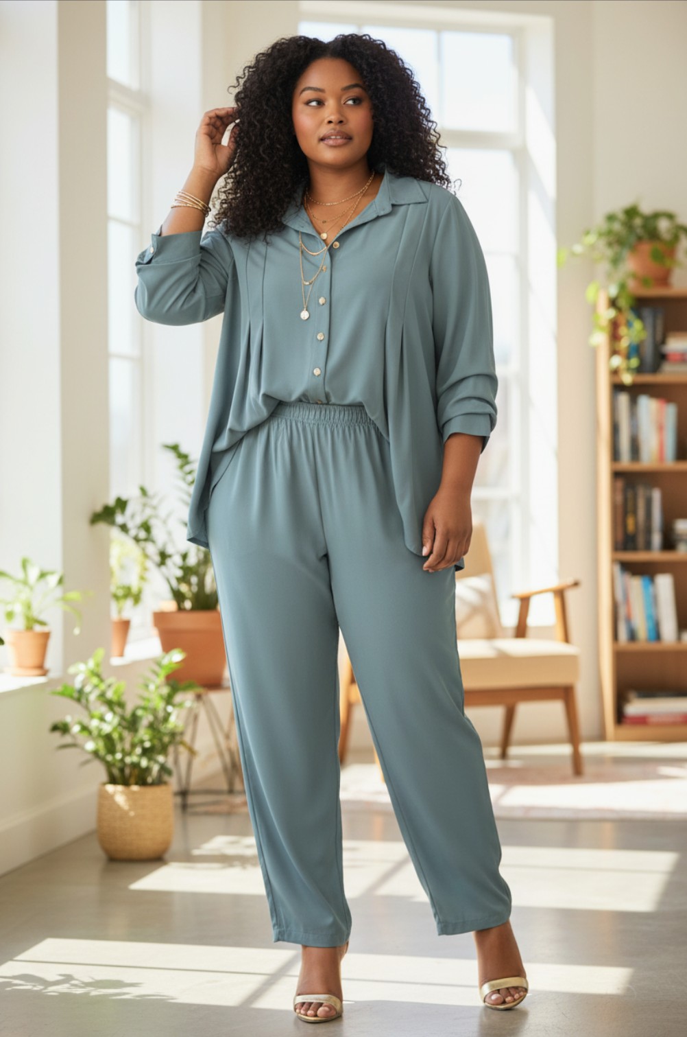 CURVY GIRL Camila 2pc Set