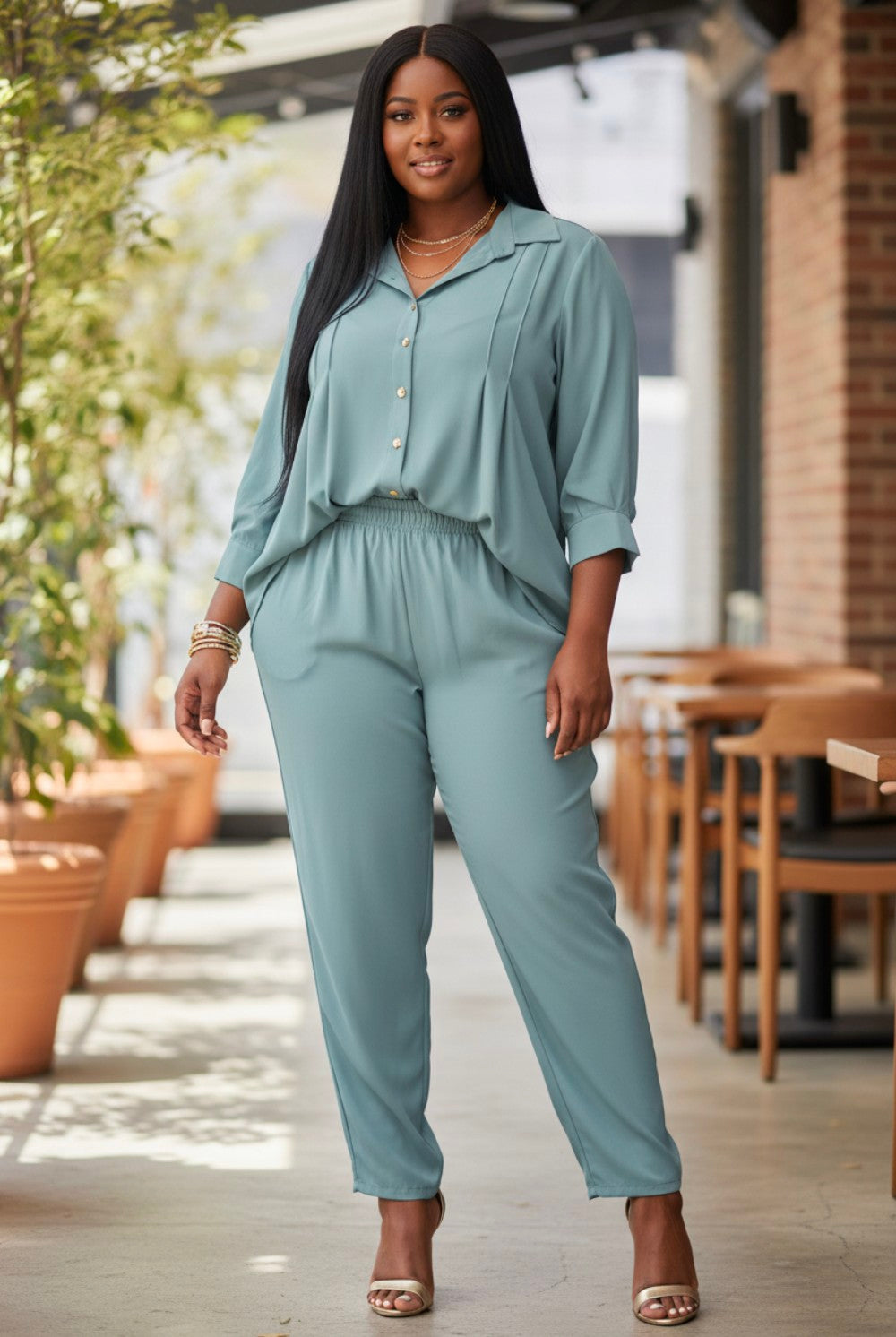 CURVY GIRL Camila 2pc Set